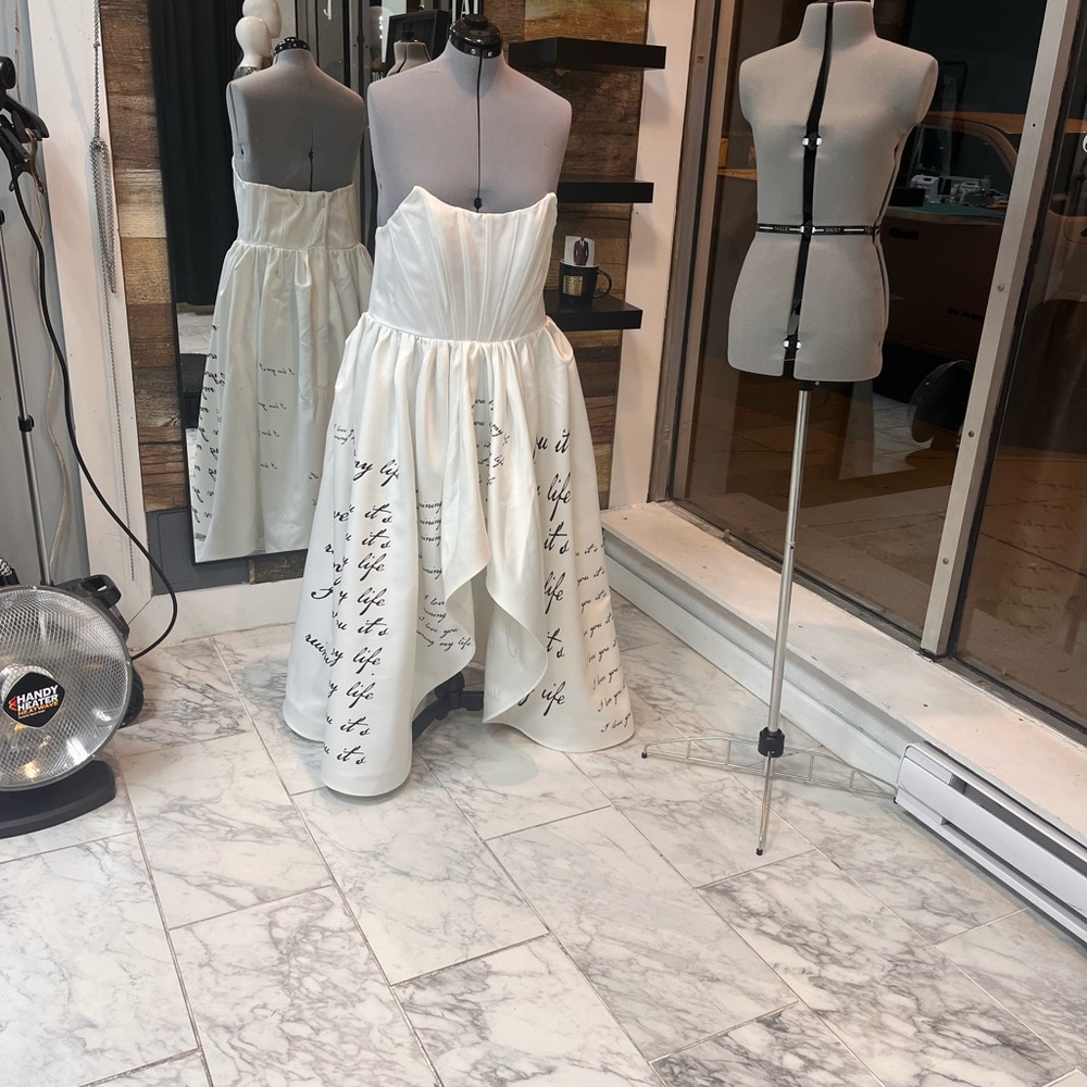 Custom Made I love you, it’s ruining my life Taylor swift white dress